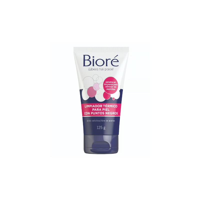 Limpiador térmico para piel con puntos negros, Bioré Belleza