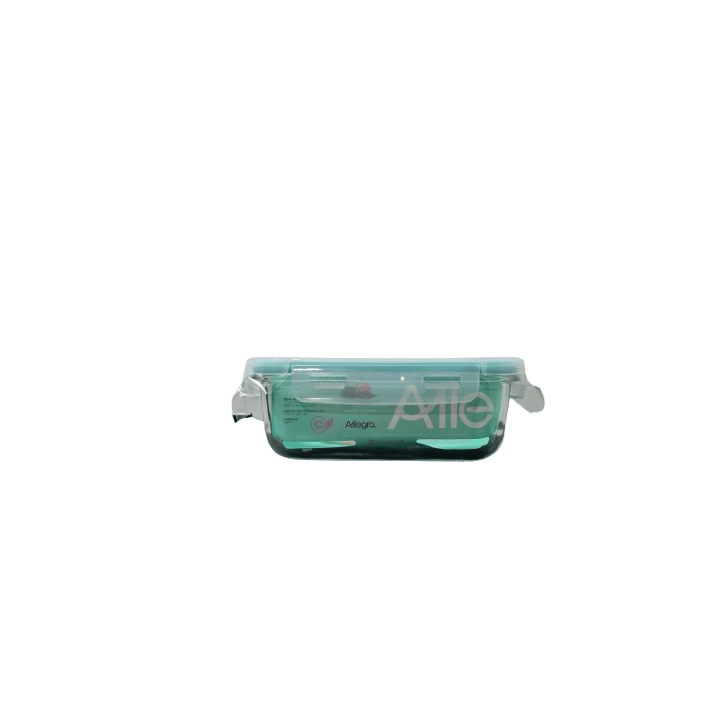 Contenedor Hermético Vidrio Rect. 750ML, Allegra Cocina