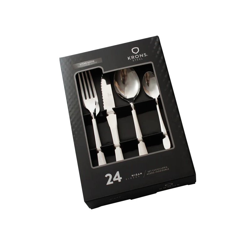 Set de Cuchillería Carnes 24 Piezas Wigan Krons Cocina