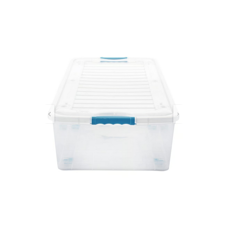 Caja bajo cama 48 L clarificado Reyplast Organización