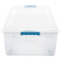 Caja bajo cama 48 L clarificado Reyplast Organización