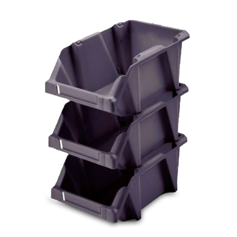 Set Organizador aplilable Gris Oscuro Reyplast Organización