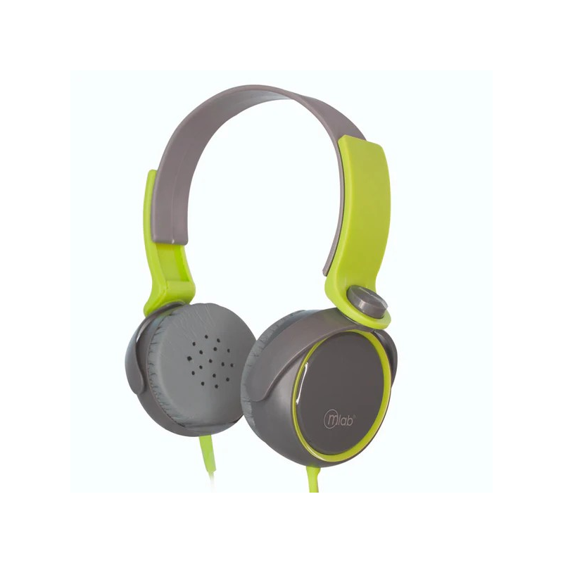 Audífonos Extrabass Over Ear Alámbricos Mlab Verde Audífonos