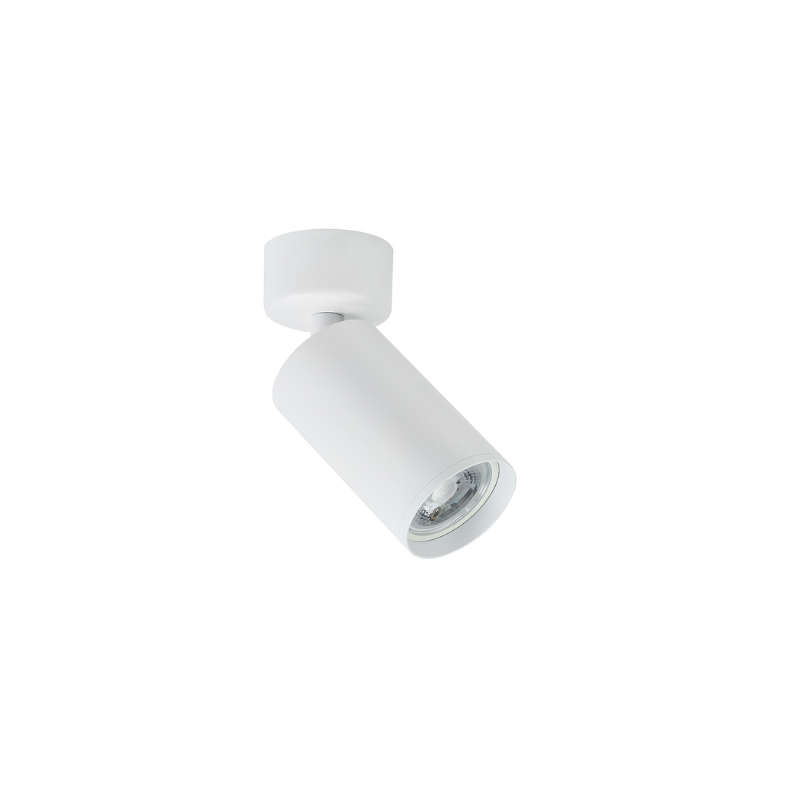 Foco porta gu10 blanco sobrepuesto led modelo altair I Iluminación