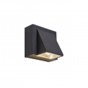 Apliqué led simple exterior ip54 5w 3000k negro modelo kapelle Iluminación