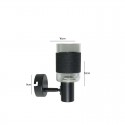 APLIQUE NEGRO SIMPLE PORTA E14 NEGRO LED MODELO ZAURAK KONNERGIE Iluminación