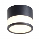 Panel decorativo sobrepuesto negro moderno 7w frio 6000k Iluminación