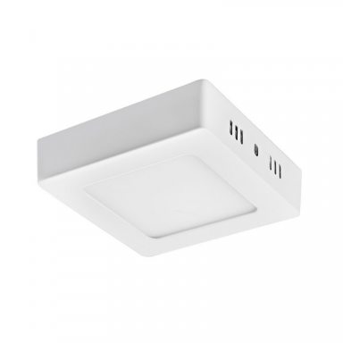Panel sobrepuesto pro cuadrado 6w calido 3000k Iluminación