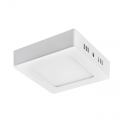 Panel sobrepuesto pro cuadrado 6w calido 3000k Iluminación