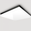 Base sobreponer color negro panel 603x603 Konnergie Iluminación