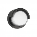 APLIQUE LED PLASTICO REDONDO 3000K IP54 Konnergie Iluminación