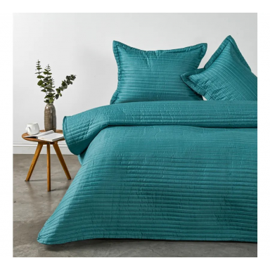 Quilt estampado Trama Verde AF, Cannon Cubrecamas y Quilts