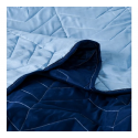 Quilt Bicolor Azul Celeste AF, Cannon Cubrecamas y Quilts