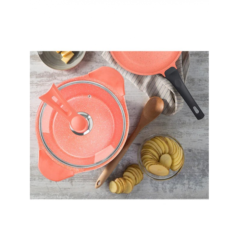 Cacerola De 20 Cm Rosa, Bohlier Cocina