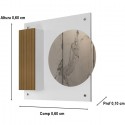 Mueble Espejo Morpheu Blanco Madera Decoración
