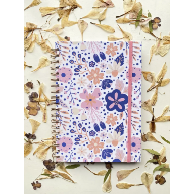 Planner Full Flores Moradas Inicio