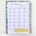 Planner Full Flores Fucsia Inicio