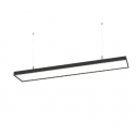 Lineal negro abs 1200x100x70 48w 6000k algol konnergie Iluminación