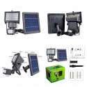 Foco Solar Led de alta luminosidad 120 LED Lámparas y focos solares