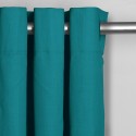 Cortina Argollas B.O.CITY 1.40 X 2.25 Turquesa. Masel Cortinas