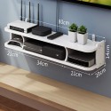 Estanteria flotante 80cm Blanca Organizacion