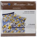 Juego de Sabanas Pacman 2.5 plazas Azul. Masel Sábanas