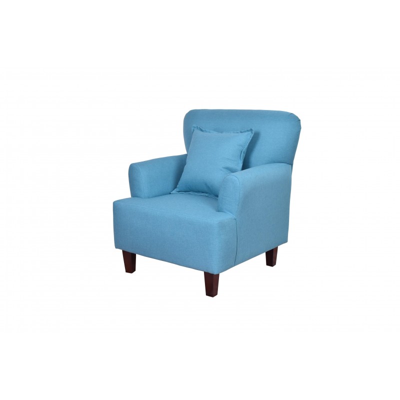 Mueble Sillon York 1 cuerpo Turquesa. Masel Comedor y Estar