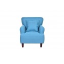 Mueble Sillon York 1 cuerpo Turquesa. Masel Comedor y Estar