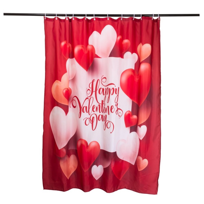 Set Baño Cortina, Covertor, 2 Pisos San Valentín. Masel Inicio