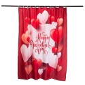 Set Baño Cortina, Covertor, 2 Pisos San Valentín. Masel Inicio