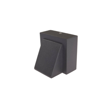 APLIQUE LED SIMPLE EXTERIOR IP54 5W 3000K GRIS MODELO KAPELLE KONNERGIE Iluminación