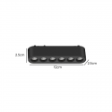 FOCO RIEL MAGNETICO 24 CERRADO FIJO 6W 48V 4000K CYGNUS KONNERGIE Iluminación