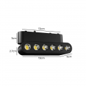 FOCO RIEL MAGNETICO 24 CERRADO RETRACTIL 6W 48V 3000K CYGNUS KONNERGIE Iluminación