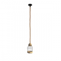 LAMPARA DE TECHO PORTA AMPOLLETA E27 MODELO BECRUX II KONNERGIE Iluminación