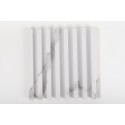 Panel decorativo PVC color Marble 280x16x2,3cm Caja 16 piezas Decoración