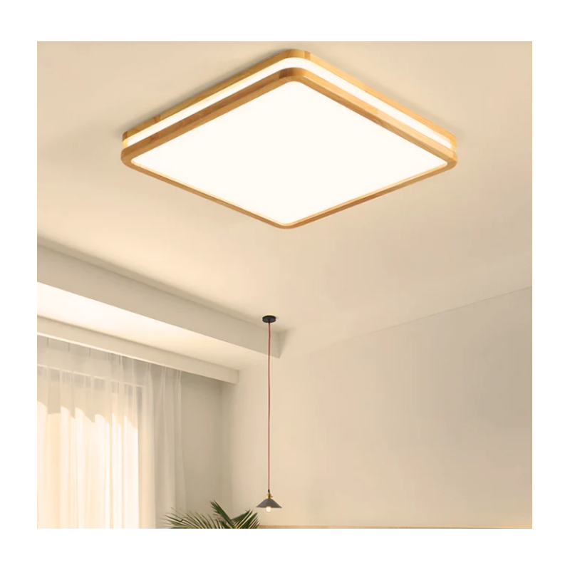 Lámpara Cuadrada 36w 300mm Modelo Saiph Abedul 3000-4000-6000k C/Control Konnergie Iluminación
