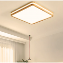 Lámpara Cuadrada 36w 300mm Modelo Saiph Abedul 3000-4000-6000k C/Control Konnergie Iluminación