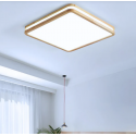 Lámpara Cuadrada 36w 300mm Modelo Saiph Abedul 3000-4000-6000k C/Control Konnergie Iluminación
