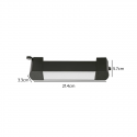 FOCO RIEL MONOFASICO NEGRO EMPAVONADO MOVIL 10W 220V 4000K CYGNUS Iluminación