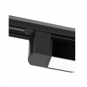 FOCO RIEL MONOFASICO NEGRO EMPAVONADO MOVIL 30W 220V 3000K CYGNUS Iluminación
