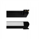 FOCO RIEL MONOFASICO NEGRO EMPAVONADO MOVIL 30W 220V 4000K CYGNUS Iluminación