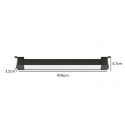 FOCO RIEL MONOFASICO NEGRO EMPAVONADO MOVIL 30W 220V 4000K CYGNUS Iluminación