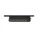 FOCO RIEL MONOFASICO NEGRO 24° MOVIL 10W 220V 4000K CYGNUS Inicio