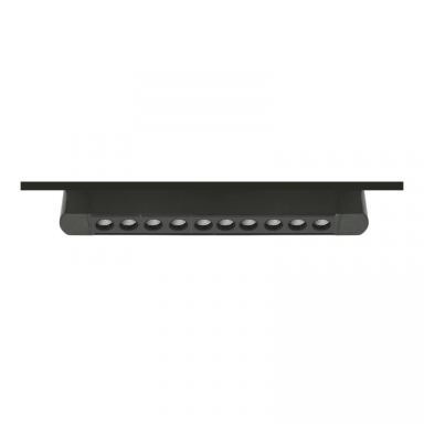 FOCO RIEL MONOFASICO NEGRO 24° MOVIL 20W 220V 4000K CYGNUS Iluminación