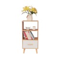 Mueble lateral blanco caramelo Iowa Inicio