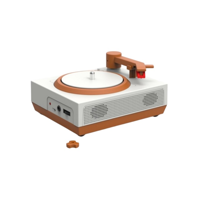 Tocadiscos Super Mini TT254 Bluetooth Orange Tocadiscos y Tornamesas