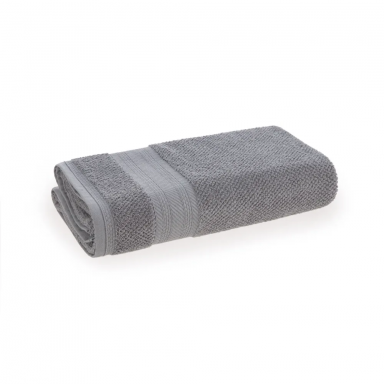Sábana de baño Karsten Empire 380g 86x150cm Gris Toallas
