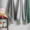 Toalla de baño Karsten Empire 380g 70x135cm Gris Toallas