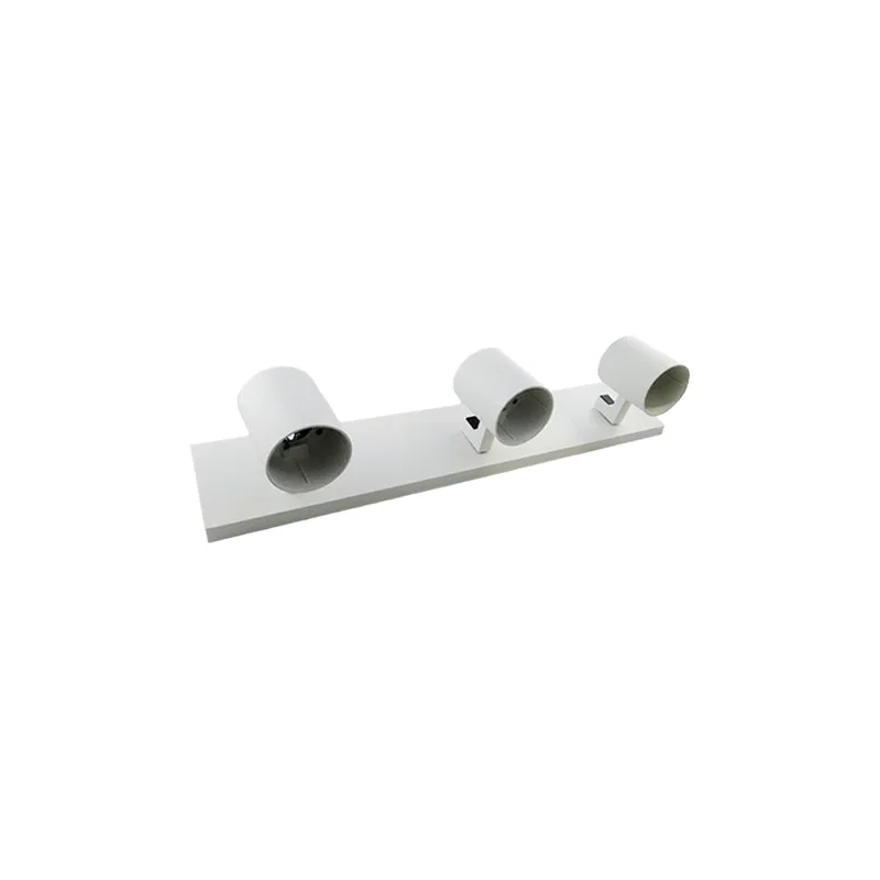 Barra Sobrepuesta Triple Gu-10 Blanco Mate P3 Megabright Inicio