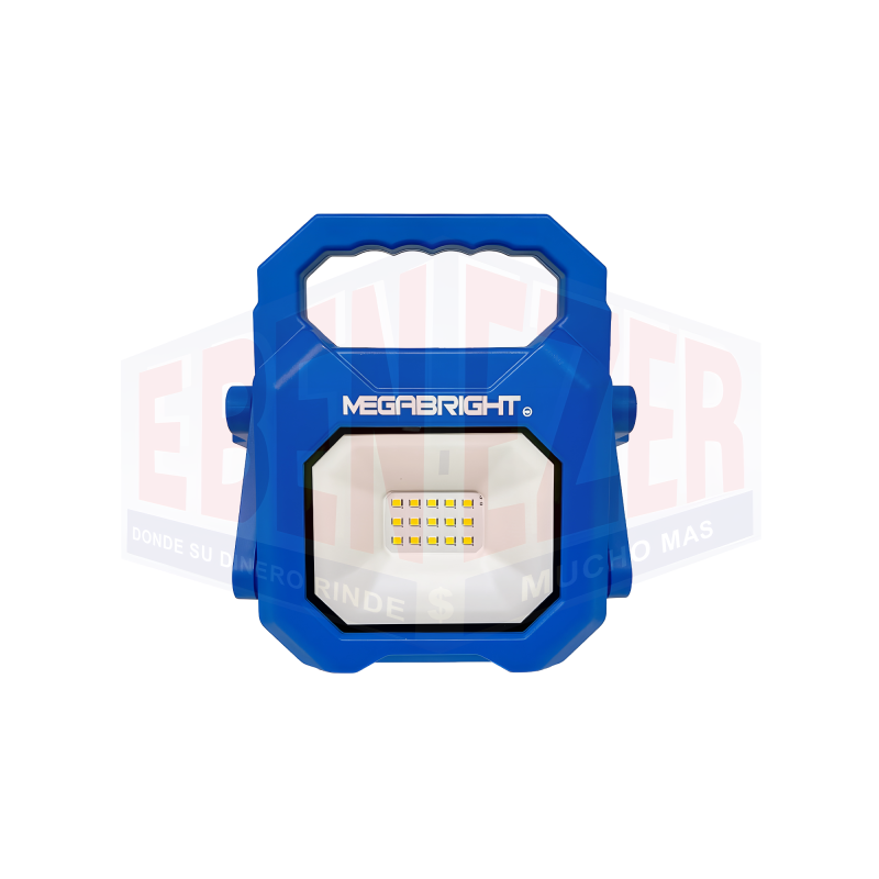 Proyector LED Recargable 10W 6500K Megabright Iluminación